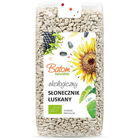 BIO Słonecznik Łuskany 500g BATOM