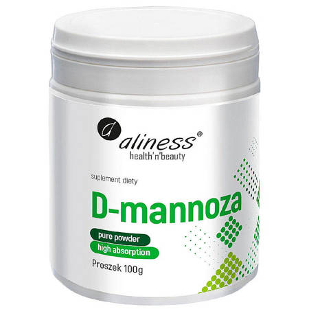D-mannoza 100g ALINESS Mannoza w Proszku Układ Moczowy