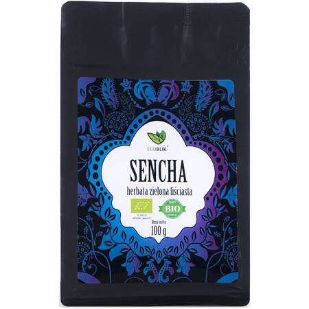 EKO SENCHA Herbata zielona liściasta 100g ECOBLIK