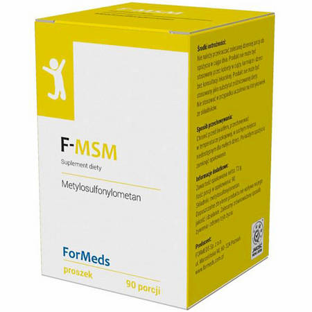 F-MSM ForMeds 90 porcji Siarka Organiczna MSM Metylosulfonylometan
