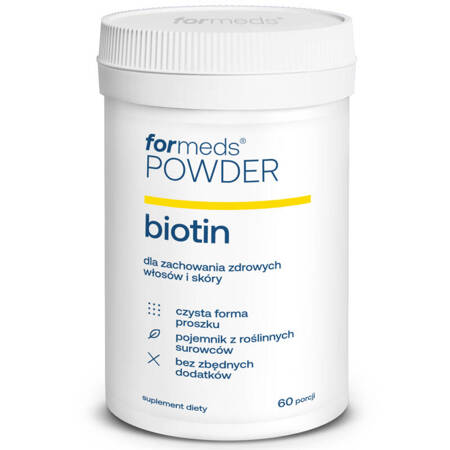 POWDER biotin formeds BIOTYNA w proszku 60 porcji