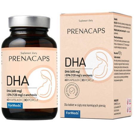 PRENACAPS multiPLAN + DHA ForMeds Dla Kobiet planujących ciąże
